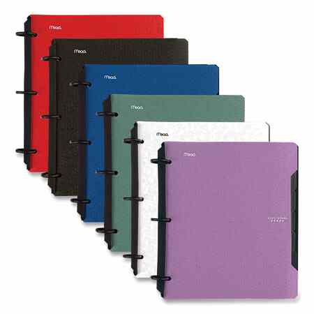 FIVE STAR FLEX Notebinder, 5-Subject, Medium/College Rule, Randomly Assorted Cover Colors, 60 11x8.5 Sheets 29328